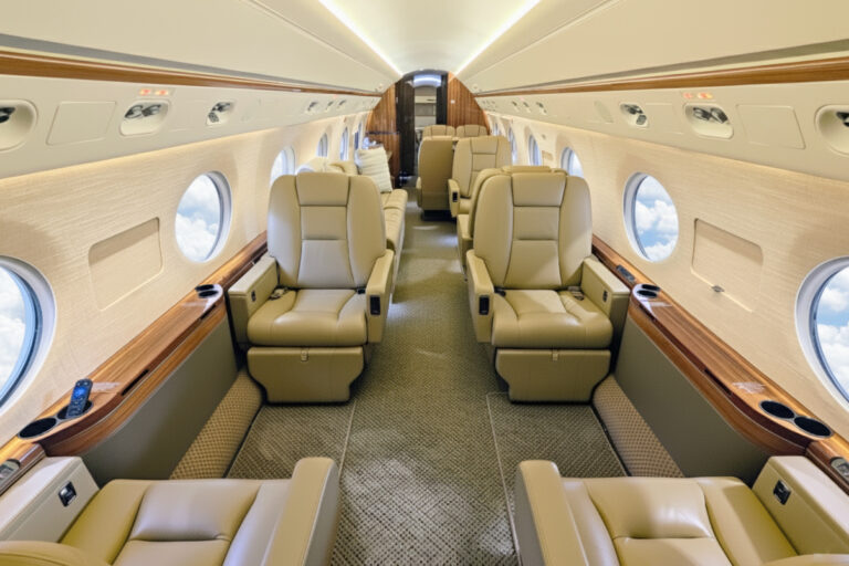 FL Aviation G550 - Interior Cabin