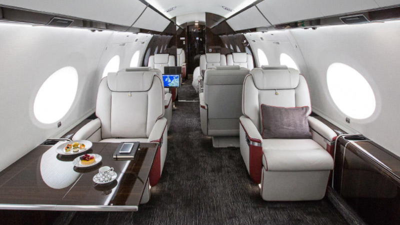 FL Aviation G650 - Interior 1