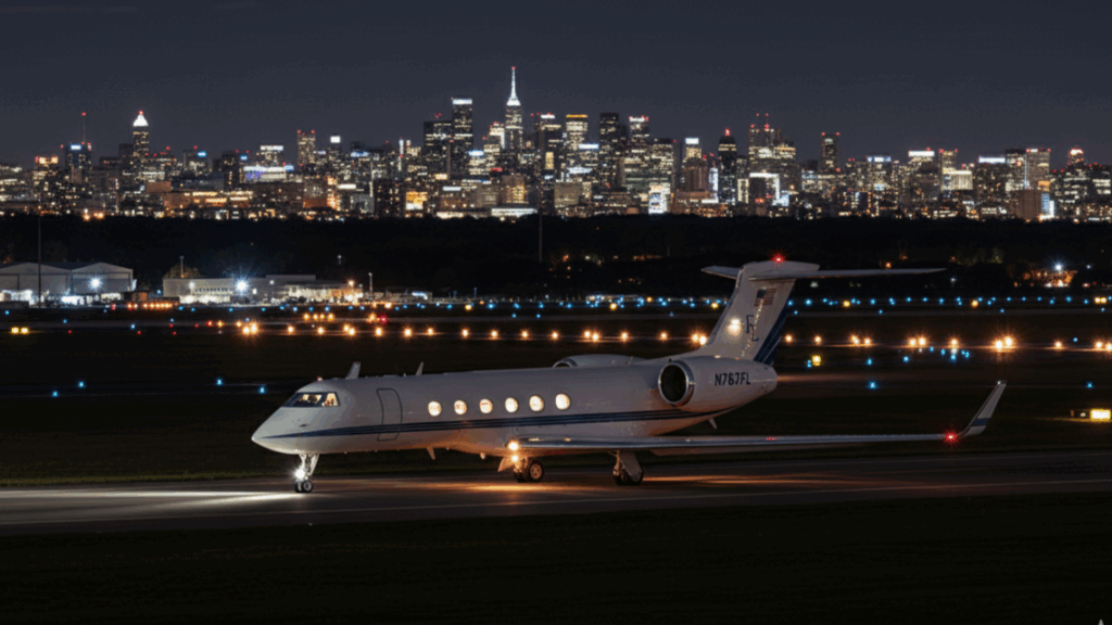 N767FL - City Background